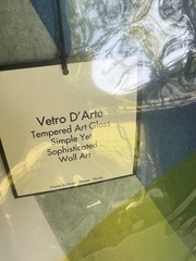 Empire Art Direct Vetro D’Arte Abstract Tempered Glass Wall Art Horizontal