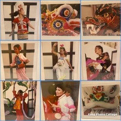 Photo 14″X 11″ Gloss Paper Lot ( 69) pcs Chinese GOLDEN DRAGON Parade Chinatown