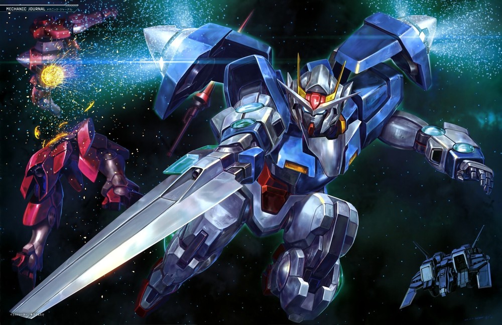Mobile Suit Gundam 00 Exia Anime Premium POSTER MADE IN USA – GUNM39