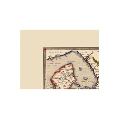 Historic Map – Denmark – Ortelius 1570 – Vintage Wall Art