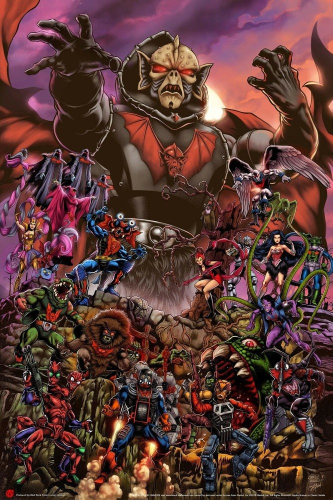 Masters of the Universe Hordak and his Evil Horde Poster 20×30 inches