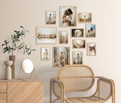 Jesus Christian Wall Art – Religious Artwork for Home Decor, Christ God Scrip…