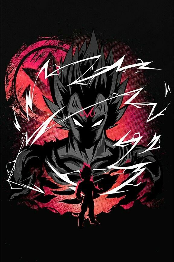 Dragon Ball Z Majin Vegeta Poster 20×30 inches