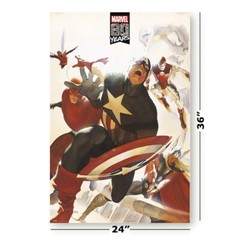 The Avengers – Marvel Comics Poster / Print (80Th Anniversary – Retro Attack)