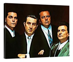 Goodfellas Canvas 16×20 Paul Sorvino Ray Liotta Joe Pesci Legends RIP Wiseguys