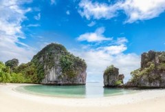 PHUKET THAILAND SKYLINE GLOSSY POSTER PICTURE PHOTO PRINT island beach view 3729