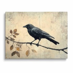 Halloween Canvas Wall Prints Horror Castle Bat Aesthetic Vintage Poster Print