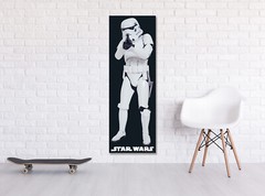 Star Wars – Door Movie Poster (Stormtrooper Pointing Gun) (Size: 21″ X 62″)