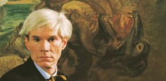 HANS NAMUTH Portrait of Andy Warhol 22″ x 20″ Offset Lithograph 1982