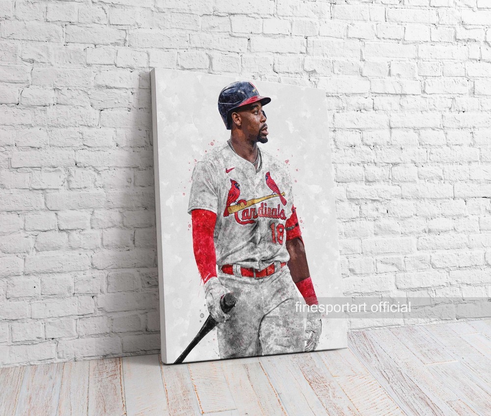 Jordan Walker Canvas Wall Art / Poster St. Louis Cardinals Baseball Print
