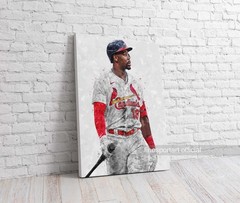 Jordan Walker Canvas Wall Art / Poster St. Louis Cardinals Baseball Print