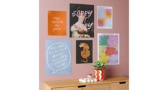 Wall Art 6-pc Set Poster Prints by Room Essentials