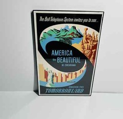 America The Beautiful Attraction Poster 12″x18″ Disneyland