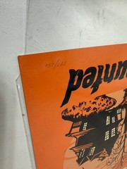 Creepy Co Beistle Halloween Lithograph Numbered Dead Stock Rare Vintage Style