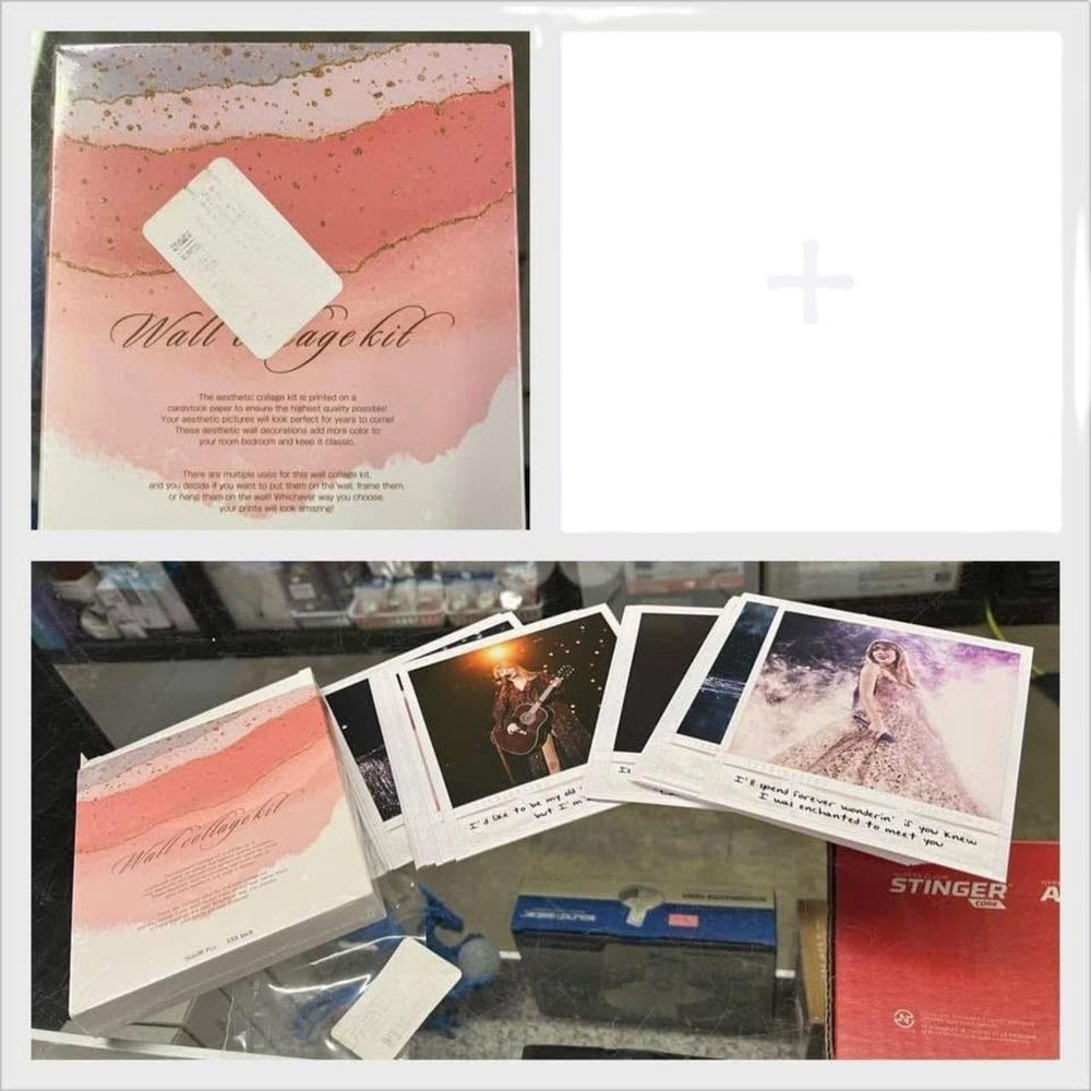 “Taylor Swift” 50 piece aesthetic themed wall collage kit each piece is 5” x 6”