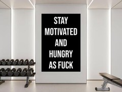 Motivational Gym Posters – Funny Fitness Wall Art