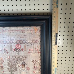 Jane Ballard Printed Photo Of Sampler Embroidery 16″ x 24.5″ Framed