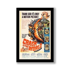 CRACK IN THE WORLD – 11×17 Framed Movie Poster by Wallspace
