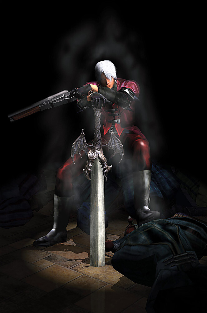 Devil May Cry 1 2 3 Dante PS3 PS2 XBOX 360 Premium POSTER MADE IN USA – DMC001
