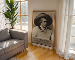 Johann Wolfgang von Goethe. Come to Germany for the Goethe Centennial Retro Trav