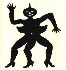 ALEXANDER CALDER : Three Legged Figure : Archival Art Print