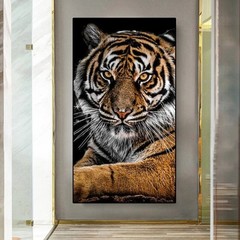 Animals Canvas Painting Tiger Canvas Wall Art Home Decor Wall Picture Wall Mural