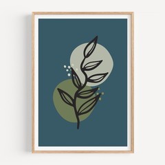 Flower Botanical Floral Art Decor Poster Print – FLA267