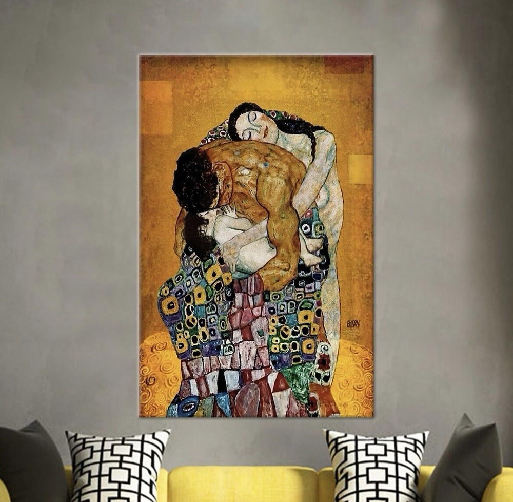 Classic Art The Family Canvas Wall art Print Wall Art Home decor