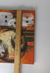 Star Wars BB-8 Grunge Art 12×12 Wall Décor
