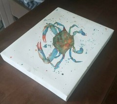 Crab Sea Ocean Canvas Print Home Decor- 11 1/4″×14″