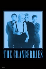 The Cranberries Poster Band Blue Cool Wall Art Print 12×18