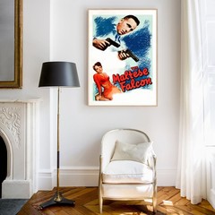 The Maltese Falcon (1941) Movie Poster Wall Art Print
