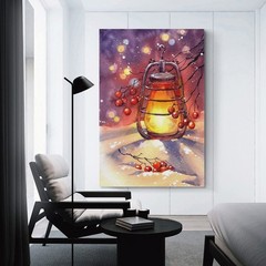 Art Poster Light Space Unframed Interior Canvas Art Work 12×18 Inch 1-Piece