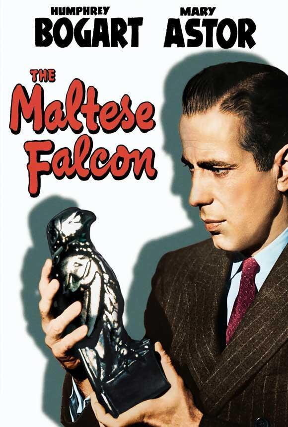68783 The Maltese Falcon Humphrey Bog Mary Astor Wall Decor Print Poster