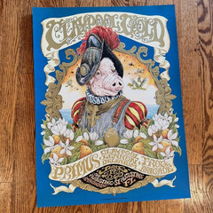 Primus Claypool Lennon Delirium Frog Brigade 2026 Tour Poster