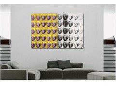 Andy Warhol – Monroe Collage – Yellow – Pop Art – Canvas Wall Art Print