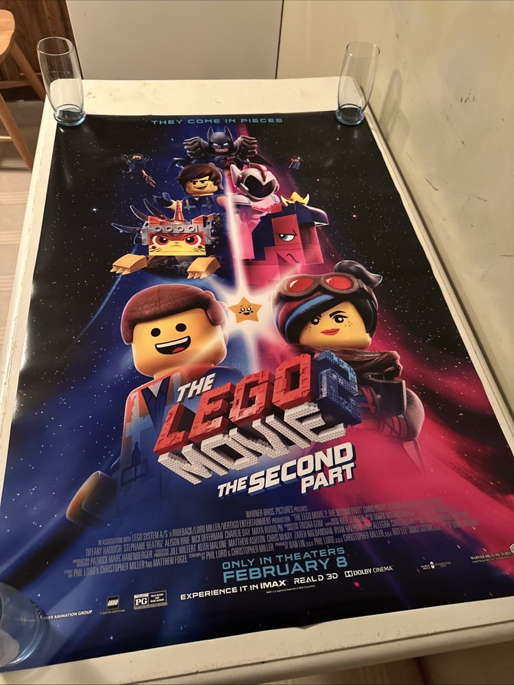 THE LEGO MOVIE 2: THE SECOND PART 27×40 MOVIE POSTER 27″ X 40″ UNUSED