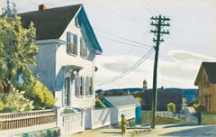 Adam’s House : Edward Hopper : 1928: Archival Canvas Art