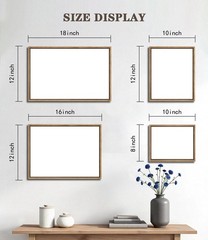 Vintage Framed Canvas Wall Art Decor Classical Nature Theme Broad Grassland A…