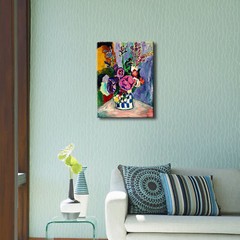 Canvas Wall Art Still Life of Peonies in a Vase 1907 by Henri Matisse Canvas Art