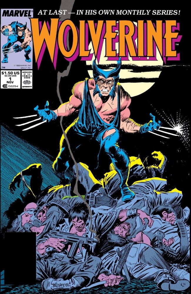 WOLVERINE #1 COMIC BOOK COVER Poster print 11″x17″ home decor