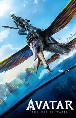 AA0369 Avatar The Way of Water By James Cameron 2022 Flying Movie Poster 11×17