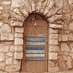 Wooden Christian Wall Art Set with Bible Verses for Prayer and Meditation