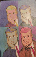 4 – Barbie and Ken Pop Art Canvases Art 4″ X 6″