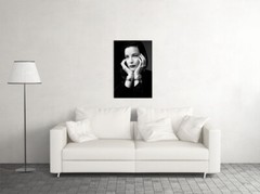 Liv Tyler Sexy Female Model Photo Black And White Wall Home Decor – POSTER 20×30