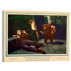 1933 Frankenstein Carl Lemmle Movie Poster or Canvas Art Print