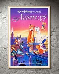 The AristoCats 1970 Movie Poster 24″x36″ Glossy Unframed 7021
