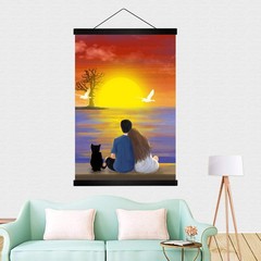 Radezon 12 inch Wide Magnetic Poster Hanger Frame, 12×18 12L» x 0.7W», Black