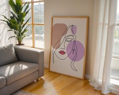 Minimalist Line Art Poster Print LA326