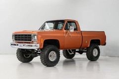 1978 Chevrolet K10 4X4 Orange POSTER 24 X 36 INCH Sweet!